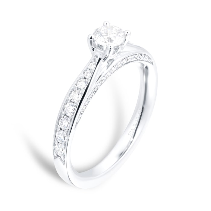 Jenny Packham 18ct White Gold 0.75 cttw Brilliant Cut Diamond Ring