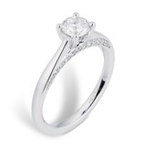 Jenny Packham 18ct White Gold 1.00cttw Brilliant Cut Diamond Ring
