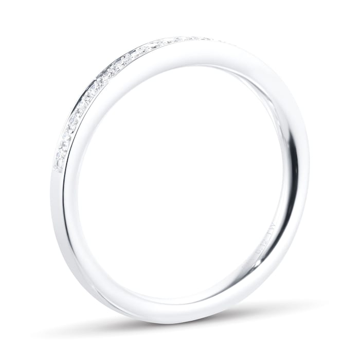 Jenny Packham 18ct White Gold 0.12cttw Diamond Wedding Ring