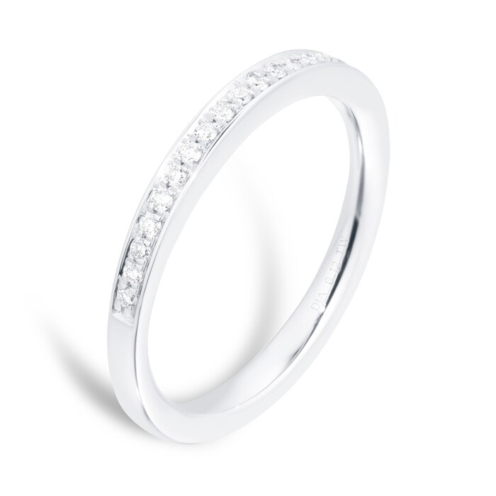 Jenny Packham 18ct White Gold 0.12cttw Diamond Wedding Ring