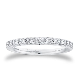 Jenny Packham 18ct White Gold 0.33cttw Round Brilliant Cut Diamond Band