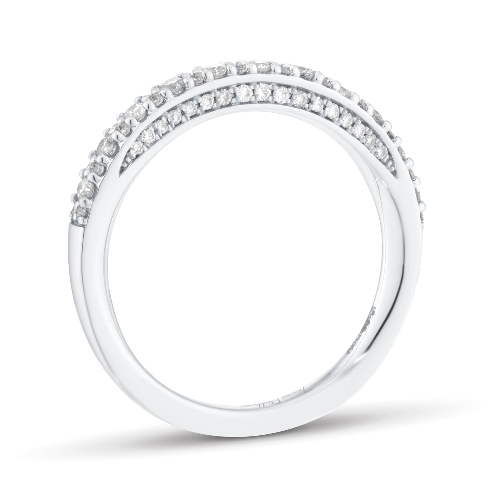 Jenny Packham 18ct White Gold 0.33cttw Round Brilliant Cut Diamond Band