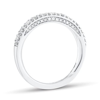 Jenny Packham 18ct White Gold 0.33cttw Round Brilliant Cut Diamond Band Jenny Packham 18ct White Gold 0.33cttw Round Brilliant Cut Diamond Band
