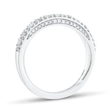 Jenny Packham 18ct White Gold 0.33cttw Round Brilliant Cut Diamond Band