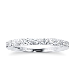 37410290 - Platinum 0.33cttw Diamond Band