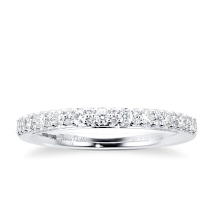 Jenny Packham 18ct White Gold 0.33cttw Diamond Band