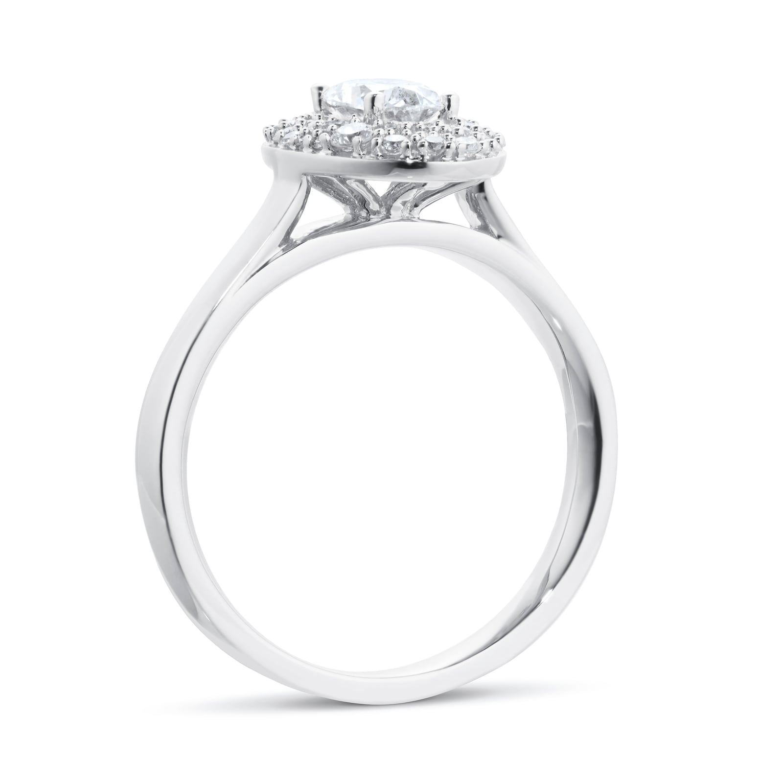 Oval Engagement Rings, Solitaire & Halo Oval Diamond Rings Online UK ...