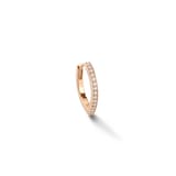 Repossi Antifer 18ct Rose Gold  & 0.07ct Diamond Pave Earring