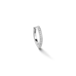37420756 - Antifer 18ct White Gold & 0.07ct Diamond Pave Earring