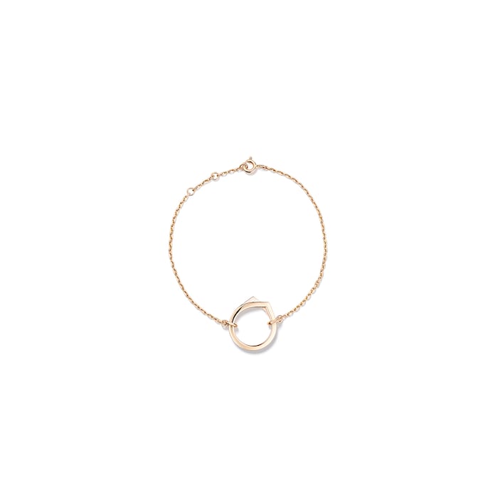 Repossi Antifer 18ct Rose Gold Motif Bracelet