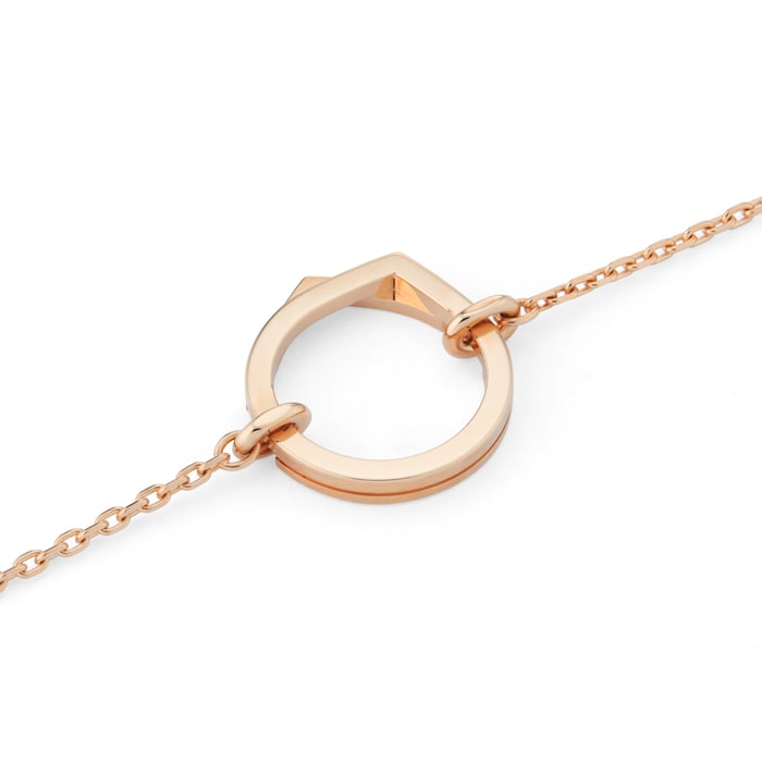 Repossi Antifer 18ct Rose Gold Motif Bracelet