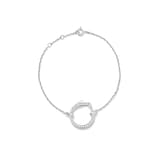 Repossi Antifer 18ct White Gold & 0.17ct Diamond Bracelet