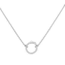37420765 - Antifer 18ct White Gold & 0.17ct Diamond Pendant