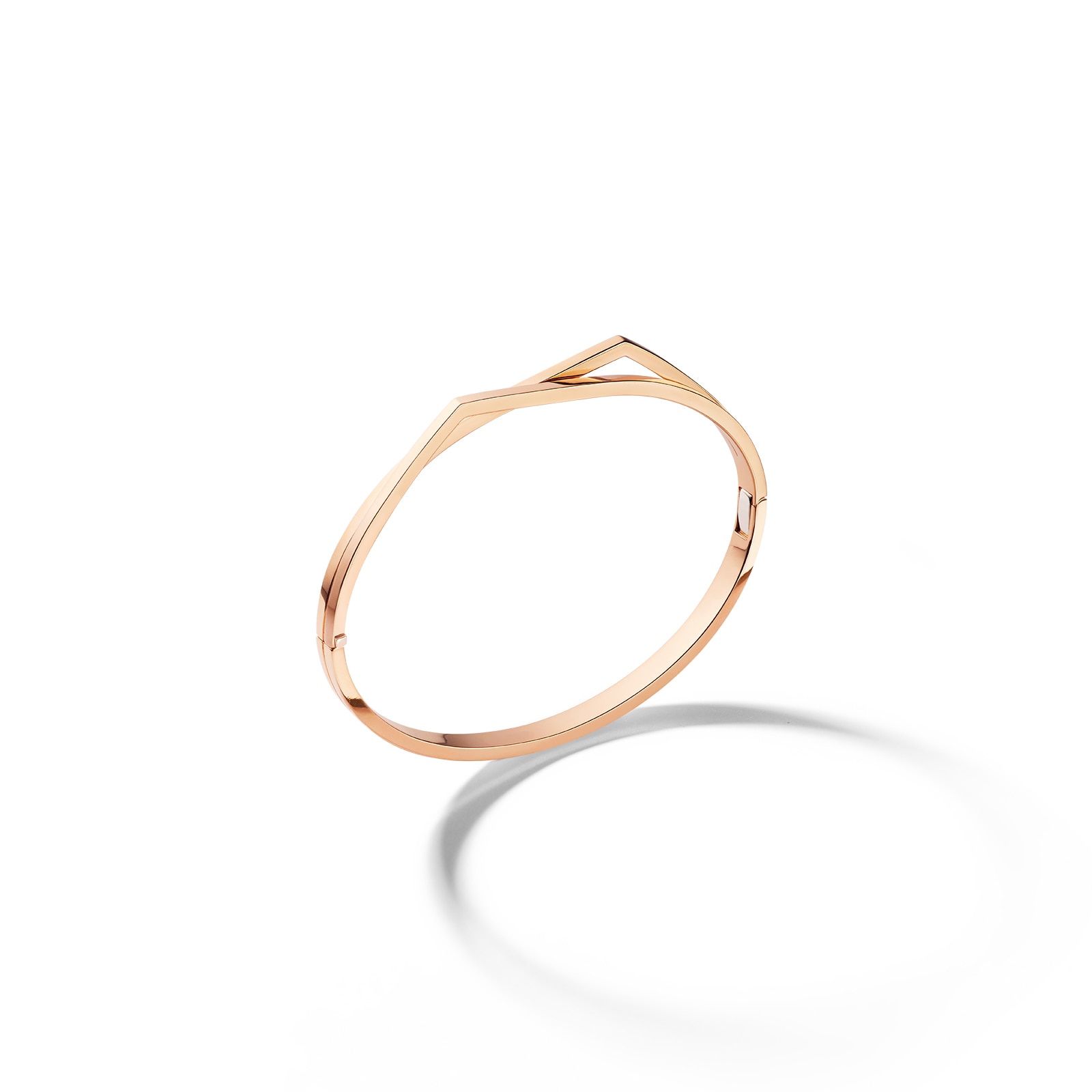 Repossi Antifer 18ct Rose Gold Two Row XS Bangle Repossi Antifer 18ct Rose Gold Two Row XS Bangle