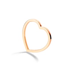 37420777 - Antifer 18ct Rose Gold Heart Ring