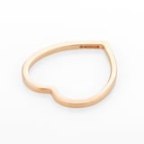 Repossi Antifer 18ct Rose Gold Heart Ring