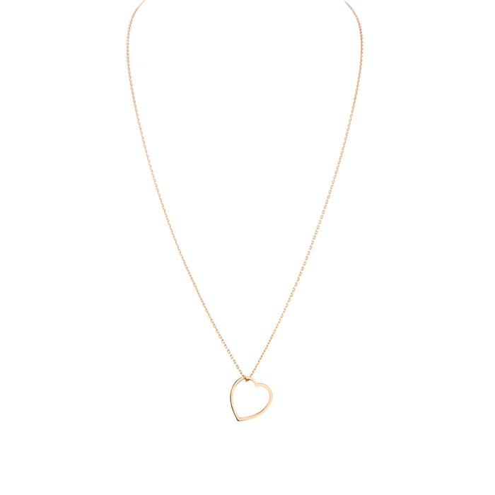 Repossi Antifer 18ct Rose Gold Heart Pendant