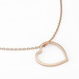 Repossi Antifer 18ct Rose Gold Heart Pendant