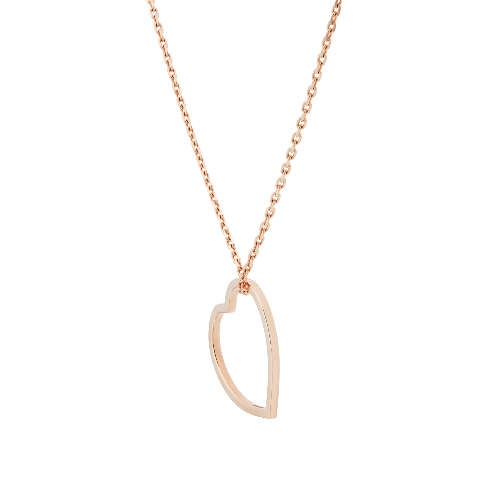 Repossi Antifer 18ct Rose Gold Heart Pendant Repossi Antifer 18ct Rose Gold Heart Pendant