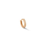 Repossi Berbere 18ct Rose Gold 0.03ct Diamond Hoop Earring