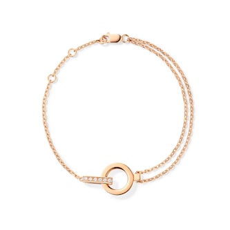 Repossi Berbere 18ct Rose Gold 0.08ct Diamond Module Bracelet Repossi Berbere 18ct Rose Gold 0.08ct Diamond Module Bracelet