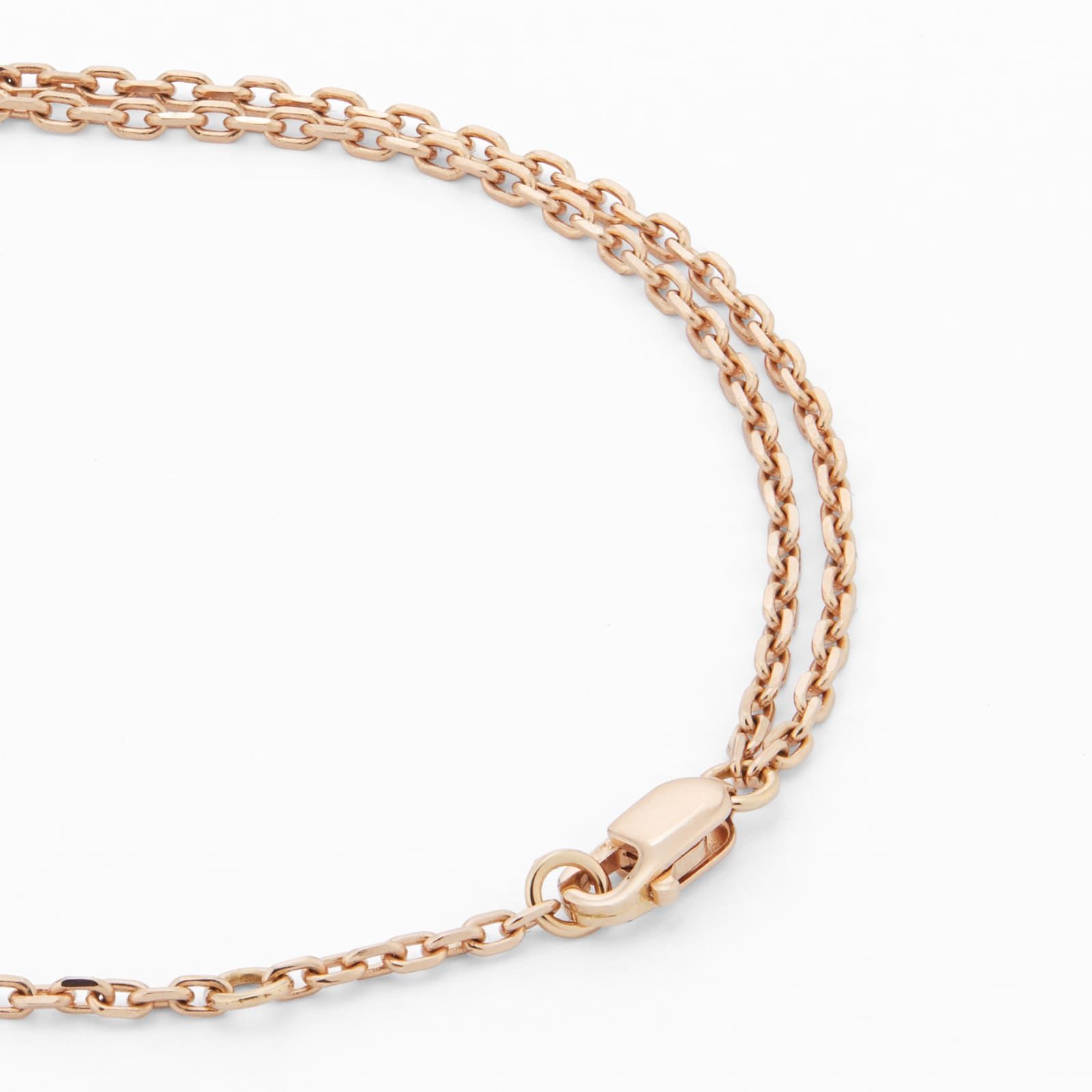 Repossi Berbere 18ct Rose Gold 0.08ct Diamond Module Bracelet