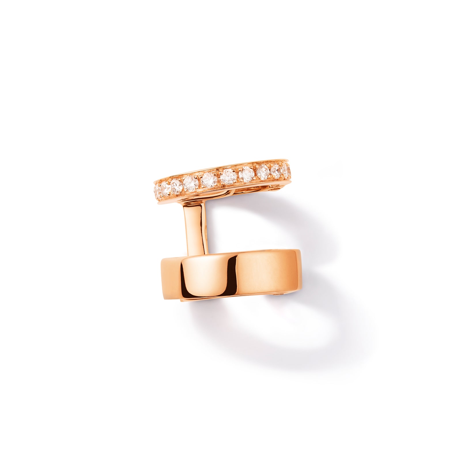 Berbere 18ct Rose Gold 0.16ct Diamond Earcuff image