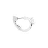 Repossi Serti sur Vide 18ct White Gold 0.25ct Diamond Earring