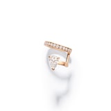 Repossi Serti sur Vide 18ct Rose Gold 0.36ct Diamond Earcuff - Right