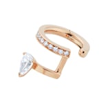 Repossi Serti sur Vide 18ct Rose Gold 0.36ct Diamond Earcuff - Right