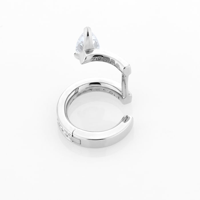 Repossi Serti sur Vide 18ct White Gold 0.36ct Diamond Earcuff - Right