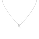 Repossi Serti sur Vide 18ct White Gold 0.75ct Pear Cut Diamond Pendant