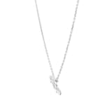 Repossi Serti sur Vide 18ct White Gold 0.75ct Pear Cut Diamond Pendant