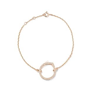 Repossi Repossi Antifer 18ct Rose Gold 0.17ct Diamond Bracelet