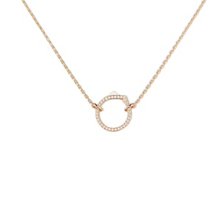 Repossi Repossi Antifer 18ct Rose Gold 0.20ct Diamond Pendant