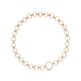 Repossi Repossi Antifer 18ct Rose Gold 0.40ct Diamond Necklace