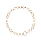 Repossi Repossi Antifer 18ct Rose Gold 0.40ct Diamond Necklace