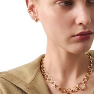 Repossi Repossi Antifer 18ct Rose Gold 0.40ct Diamond Necklace