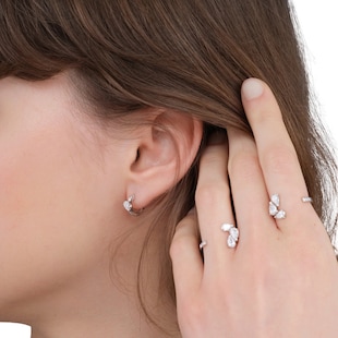 Repossi Repossi Serti Sur Vide 18ct White Gold 0.82ct Diamond Ring