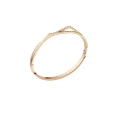37420818 - Repossi Antifer 18 Rose Gold 0.83ct Diamond Bangel