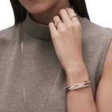 Repossi Repossi Antifer 18 Rose Gold 0.83ct Diamond Bangel