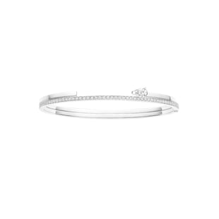 Repossi Repossi Serti Sur Vide 18ct White Gold 0.90ct Diamond Bangle