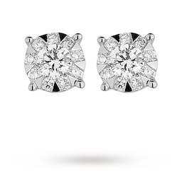 37460085 - Brilliant Cut 0.51ct Solitaire Style Studs