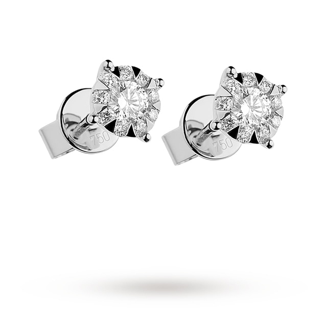 Mappin & Webb Brilliant Cut 0.51ct Solitaire Style Studs