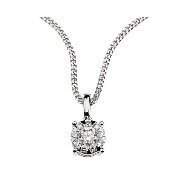 Mappin & Webb Masquerade 0.33ct Diamond Pendant