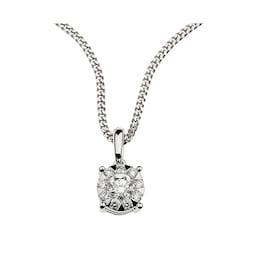 37460086 - Masquerade 0.33ct Diamond Pendant