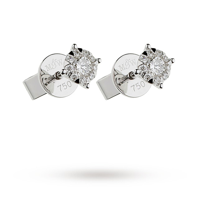 Mappin & Webb Masquerade 0.67ct Diamond Stud Earrings