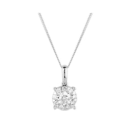 37460090 - Masquerade 0.50ct Diamond Pendant