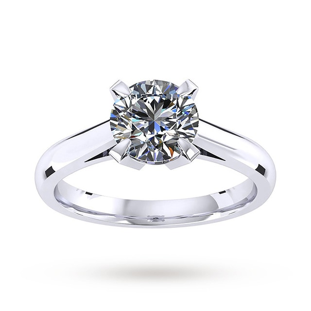 Belvedere Engagement Ring 0.40 Carat - Ring Size Q