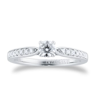 Mappin & Webb Belvedere Engagement Ring 0.40 Carat Mappin & Webb Belvedere Engagement Ring 0.40 Carat